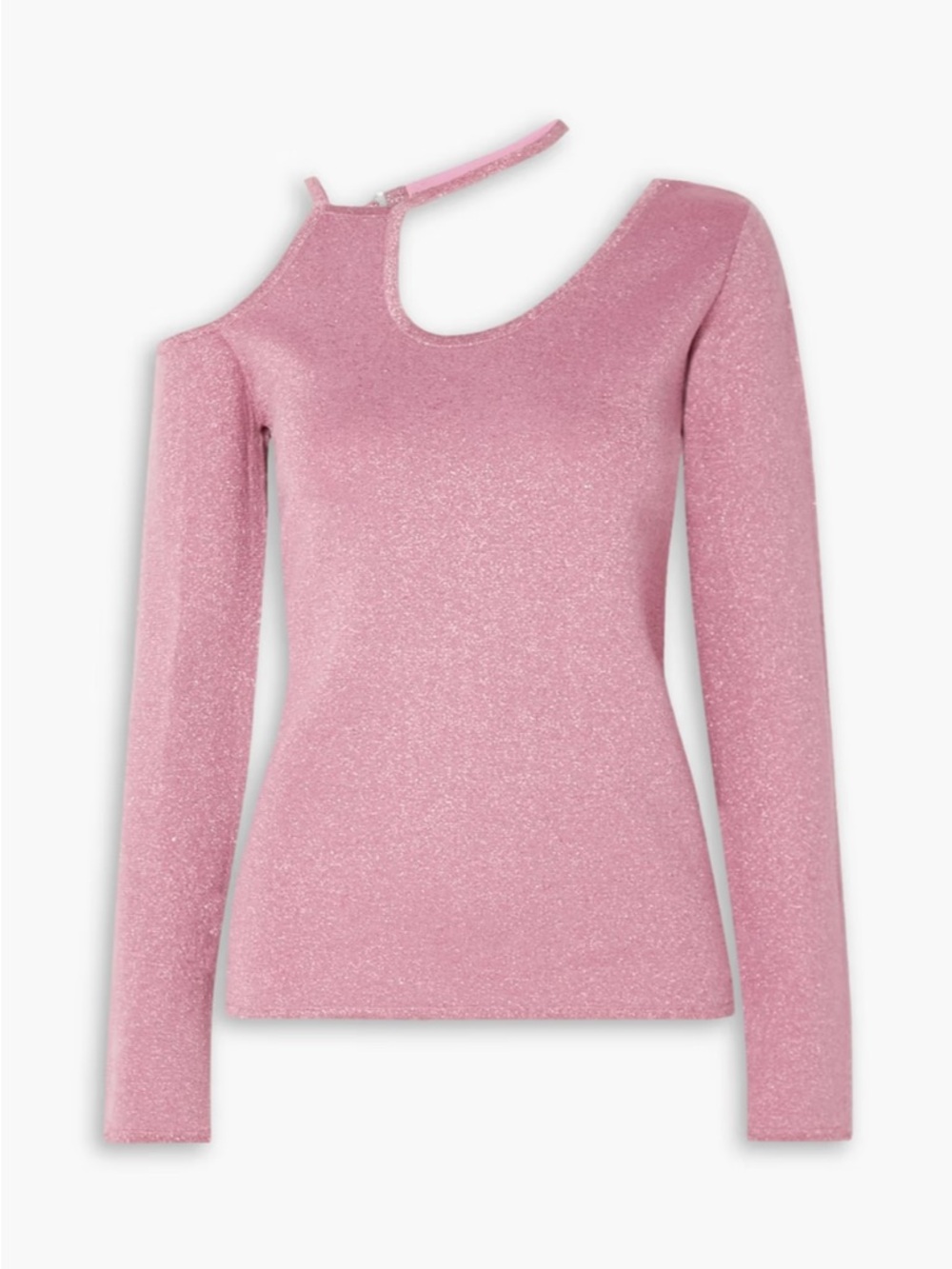 JW ANDERSON
Cutout metallic stretch-knit top